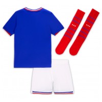 Camiseta Francia Primera Equipación para niños Eurocopa 2024 manga corta (+ pantalones cortos)